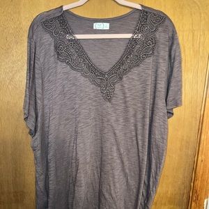 Maurice short sleeve blouse